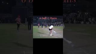 6 Balls 17 Runs Thrillar Match #shorts #viral #trending