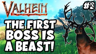 VALHEIM How to Beat the First Boss (ELKTHYR)