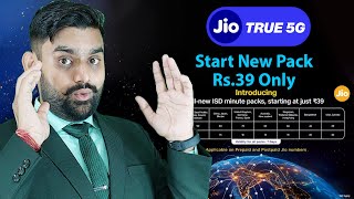 Jio Launched New 7 Pack on ISD Calls For Prepaid & Postpaid Users | ISD Calls Packs For Jio | USA |