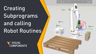 Creating Subprograms and calling Robot Routines