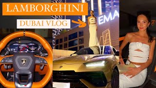 DRIVE A LAMBORGHNI URUS WITH ME!🏎️😍Dubai Vlog & Chatty Get Ready with Me |Life with Laura #dubaivlog