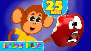 Fruit Song - Yummy fruits & vegetables - Compilation Nursery rhymes | Kido Puz Kids songs