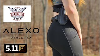 Best Concealed Carry Leggings- We the People vs. 5.11 vs. Alexo