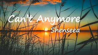 Shenseea – Can't Anymore Lyrics