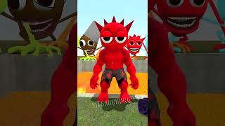 SEA EATER CATNAP DOGDAY SPONGEBOB VS SPRUNKI SONG MUSCLE GRAY RADDY ORANGE SPARTAN KICKING in Gmod !