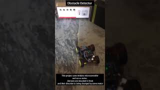 obstacle detector using Arduino microcontroller ||Arduino||