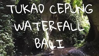 Tukad Cepung Waterfall with Elshaday Tour - Andrea vlog family