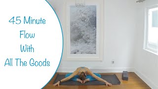 Vinyasa Yoga || 45 Minute Flow || All The Goods