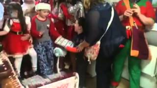 Santa visits Crumlin