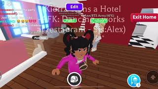 Roblox adopt me pizza place ft. 01rxses