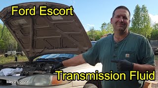 3rd Generation Ford Escort F 4EAT Transmission Fluid and Filter Change