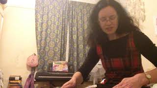 In The Bleak Midwinter, singing and zither by Becky Lowe