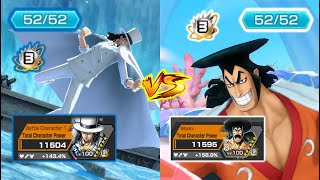 Boost 4 war ! EX Egghead Rob Lucci Awakened Form vs V2 Kozuki Oden - One Piece Bounty Rush OPBR