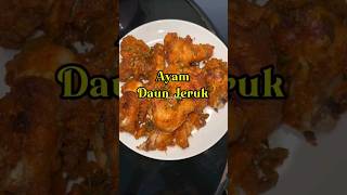 Resep Ayam Goreng Daun jeruk