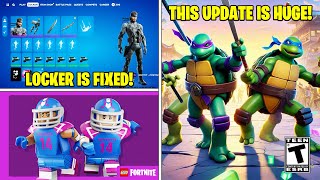 Fortnite New Update Arrives! | TMNT Wave 2