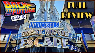 Universals Great Movie Escape - Back To The Future Escape Room - FULL REVIEW!