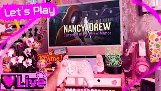 ✨Spooky Mystery time | Nancy Drew: Curse of Blackmoor Manor✨💕