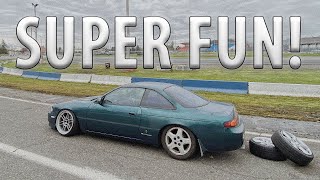 FIRST TIME DRIFTING ON A TRACK - GREAT SUCCESS!