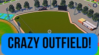 A High School Baseball Field Replica With Crazy Dimensions