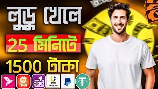 লুডু খেলে টাকা ইনকাম | Ludo khele taka income 2024 ! লুডু খেলে টাকা আয় বিকাশে best ludo earning app