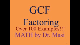 How to Find GCF in Polynomials