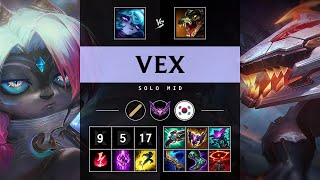 Vex Mid vs Renekton: Rampage - KR Master Patch 14.19