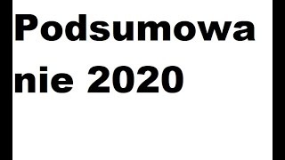 Podsumowanie roku 2020