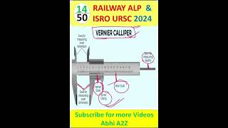 #14 🔥Vernier Caliper and its parts🔥 || @Abhi_A2Z #rrbalp #fittertrade #alpclass #rrbalptechnician