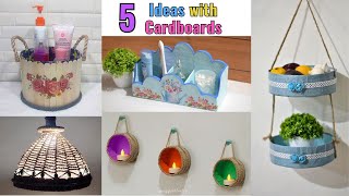 5 Things To Keep From Cardboards with These 5 Amazing DIY Ideas