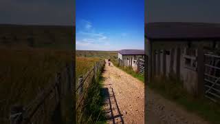 Yorkshire Dales Green landing on the honda crf250l #crf250 #yorkshire #honda #crf #fmf