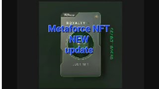 metaforce NFT new update/#metaforce #passive #blockchain