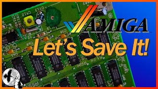 Commodore Amiga 500 RAM Expansion Repair – A501 with a Leaky Battery