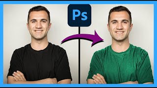 How to Change the color of a black shirt in Photoshop