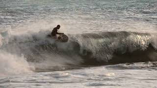 Sandys Fury 10/12/2024 Bodyboarding and ... Avoiding