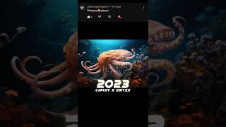 2023 Octopus 🐙🐙 vs 5000 bce Octopus 🐙🐙 #viral #shorts