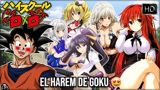 🔥 GOKU EN HIGH SCHOOL DXD [PELICULA COMPLETA] 2024 | GOKU X HAREM