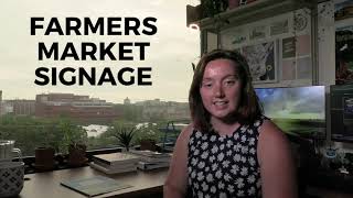 Farmers Market Signage