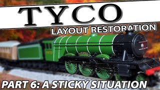 Vintage Tyco HO scale railroad layout restoration part 6: Final assembly?