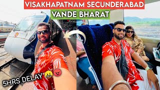 Visakhapatnam To Secunderabad Vande Bharat Express| Vande Bharat Express CC Journey| Food Review|