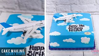 Aeroplane Cloud Cake