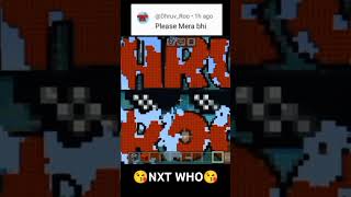 (SUBSCRIBER PIXEL ART 🎨) IN MINECRAFT 🤩😎 #pixelart #viral #minecraftshorts #trend