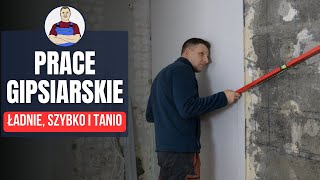 Równe ściany szybko i tanio - płyty GK, szpachlowanie oraz gładź GO!