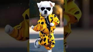 Cute dog dance video❤️❤️💞 #youtubeshorts #shortsviral #dog #doglover #viralshort #shorts