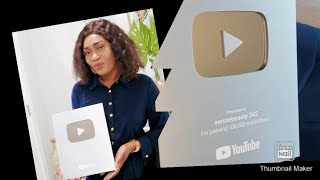 YouTube plaque 100K unboxing 🎊