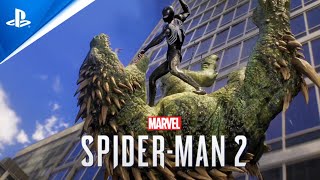 Marvel's Spider-Man 2 PS5 "Early Access" Lizard vs Black Suit Spidey Scene 4K UHD Cinematic Showdown