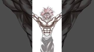 Draw yujiro hanma #anime #shorts