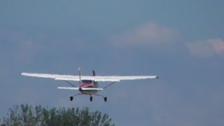 Single Engine Plane Taking Off