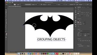 Group Objects in Illustrator