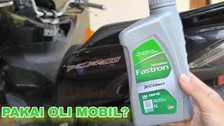 Tutorial Cara Ganti Oli Honda PCX 160 dengan Pertamina Fastron Techno 10W-40