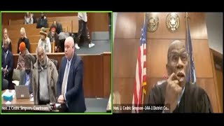 Judge Simpson in Strange Encounter: Defendant Completely Clueless in Unusual Courtroom Drama!